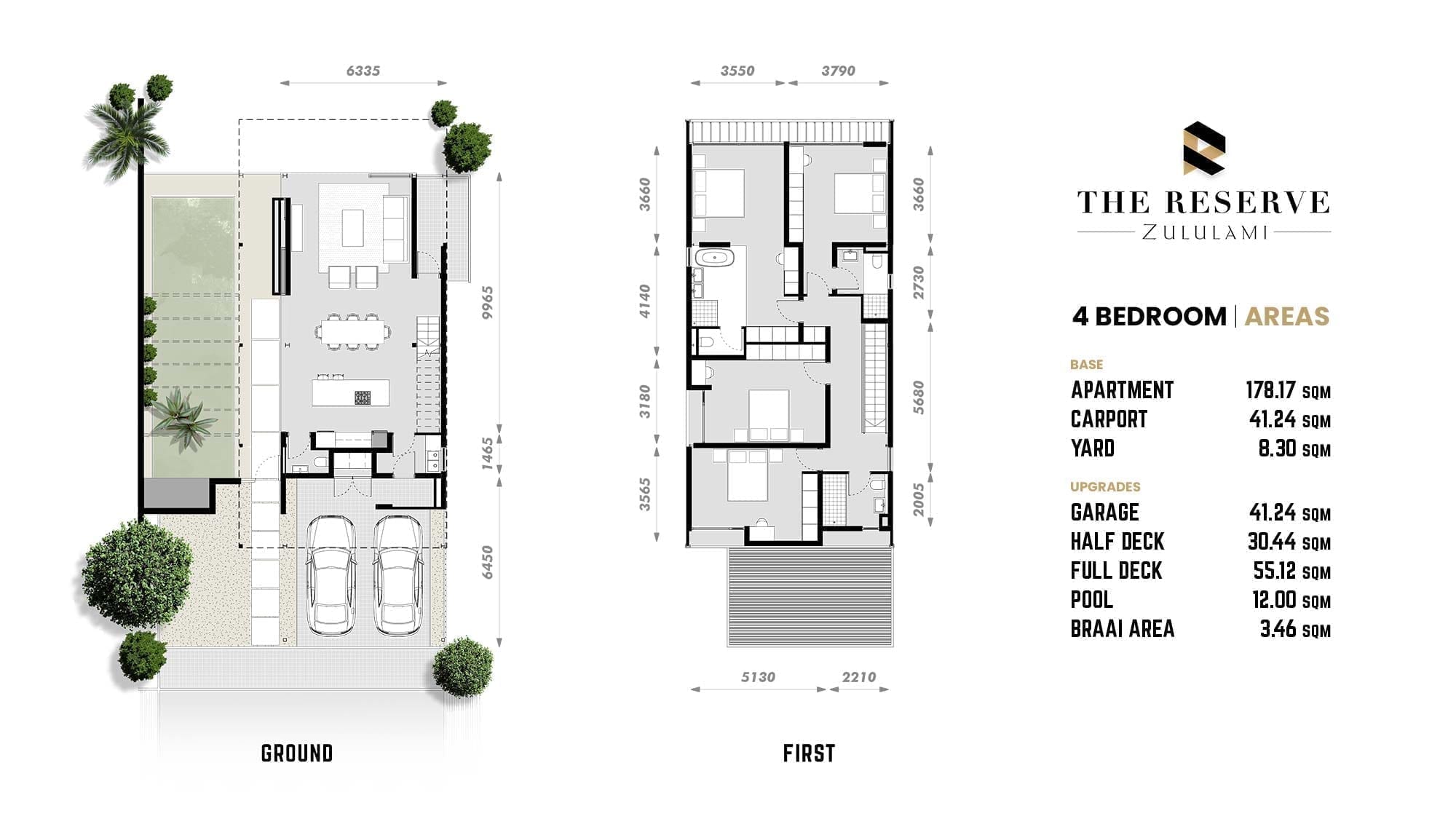 4 Bed Unit Floorplan