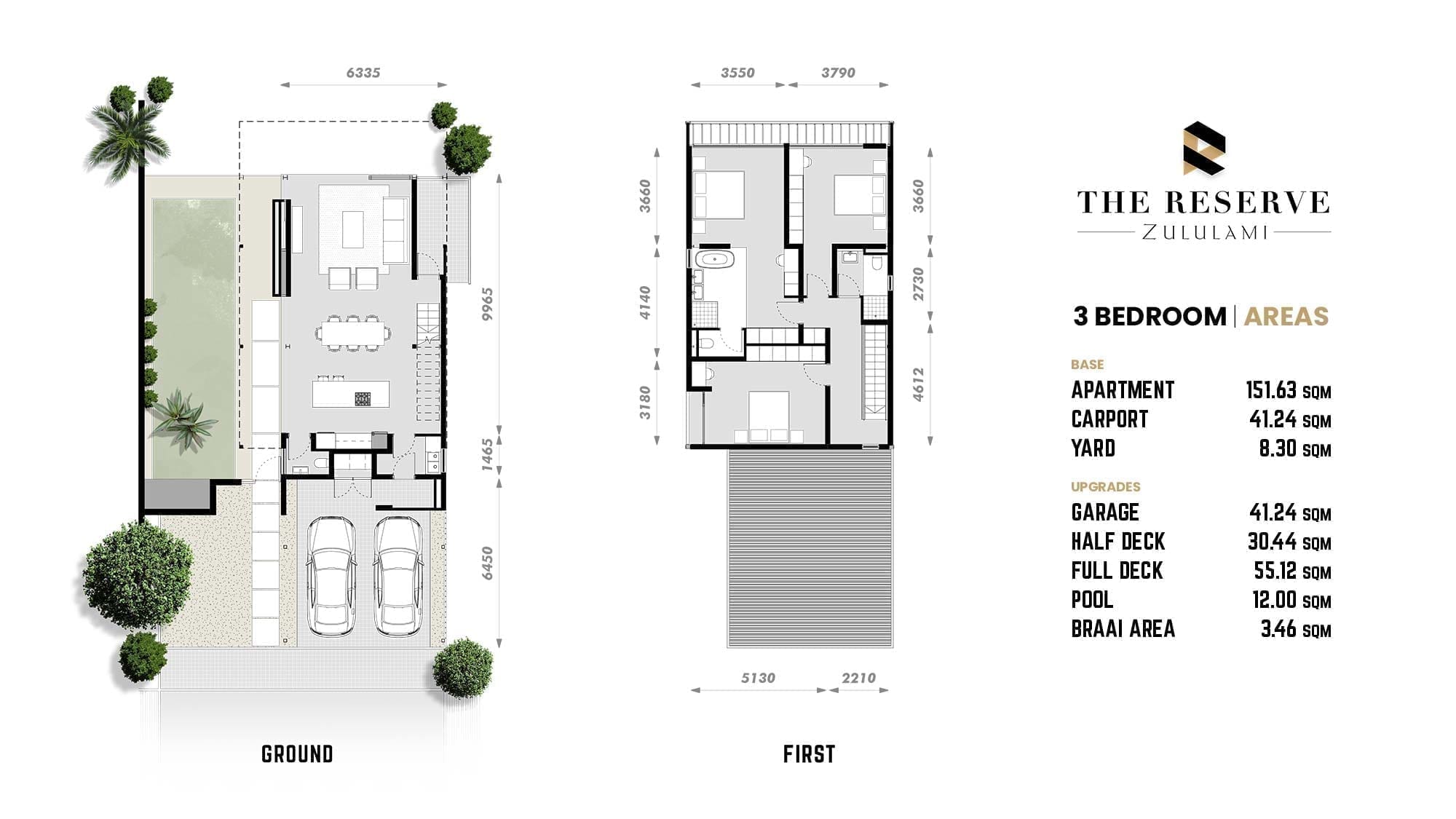3 Bed Unit Floorplan